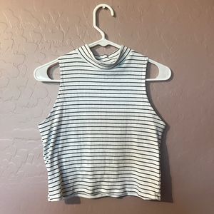 Wild Fable Sleeveless Turtleneck Crop Top